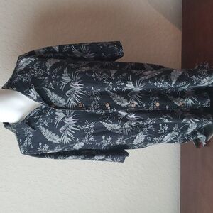 Sz L Pusser's West Indies Silk/Cotton blend Hawaiian shirt